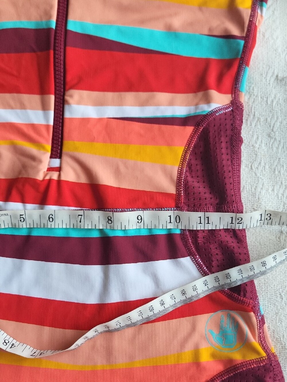 Body Glove Paradise Paddle Suit Long-Sleeve One-Piece SPF Colorful Swimsuit - Picture 11 of 16